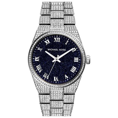 michael kors silver designer watches